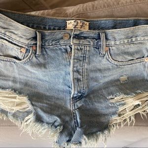Free People Denim Shorts